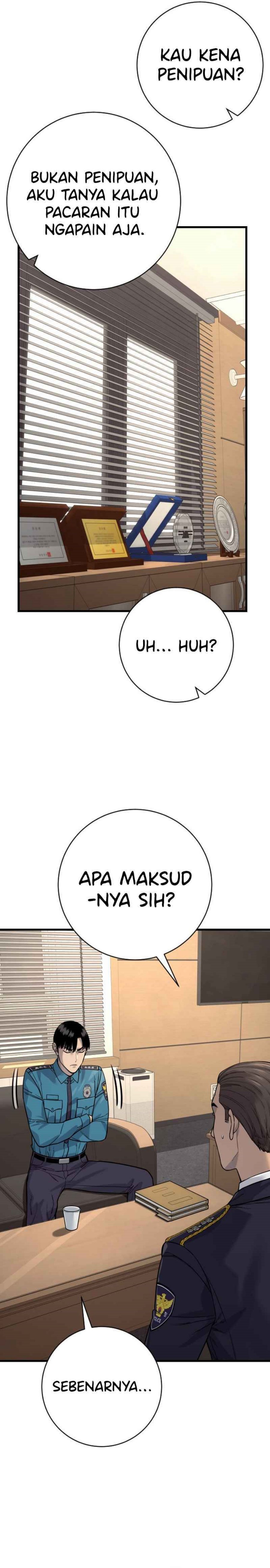 Return of the Bloodthirsty Police Chapter 118 Bahasa Indonesia