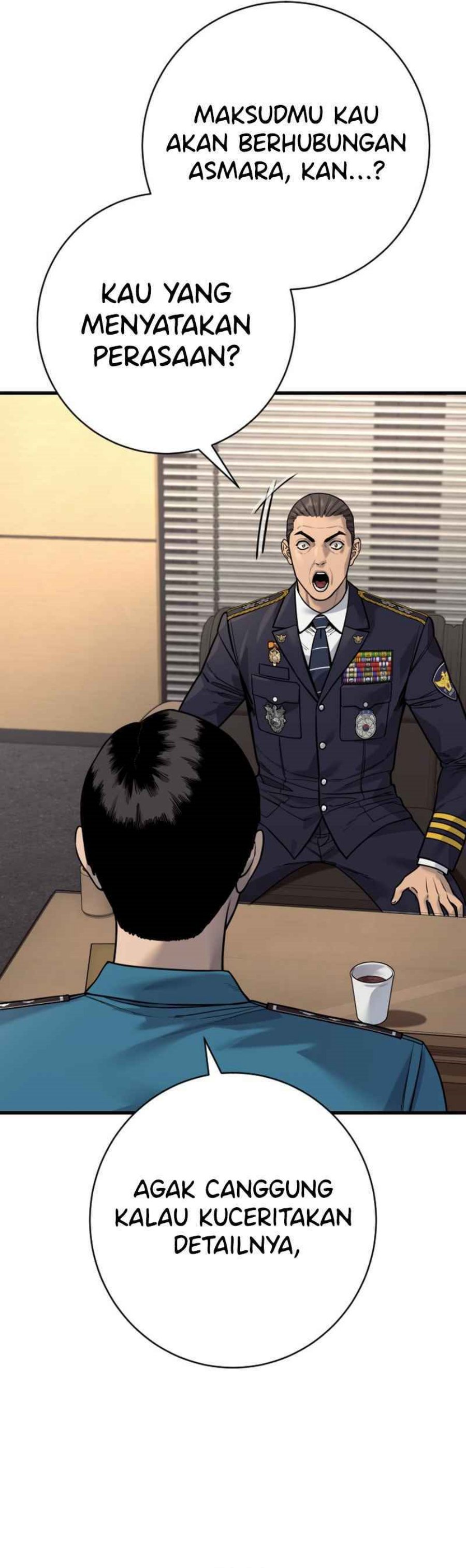 Return of the Bloodthirsty Police Chapter 118 Bahasa Indonesia