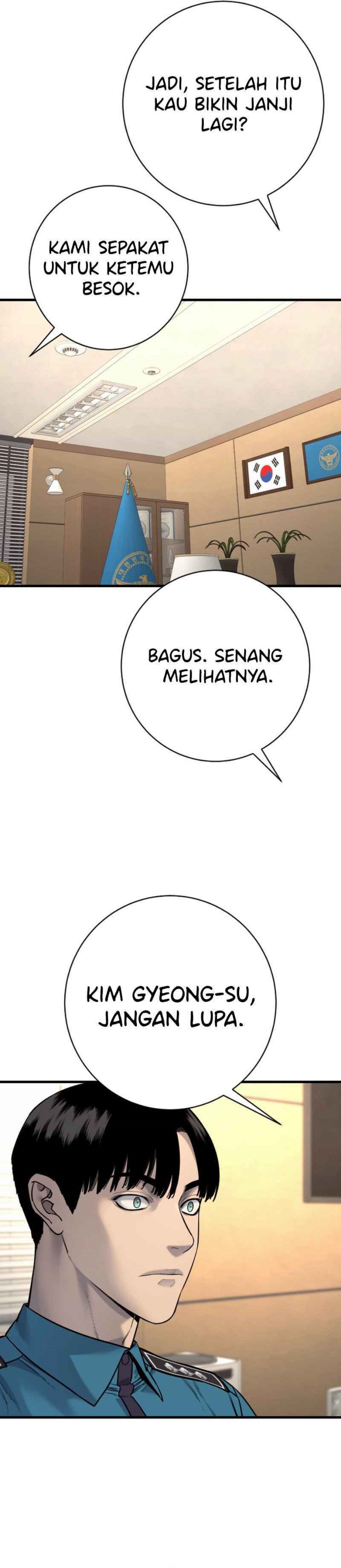 Return of the Bloodthirsty Police Chapter 118 Bahasa Indonesia