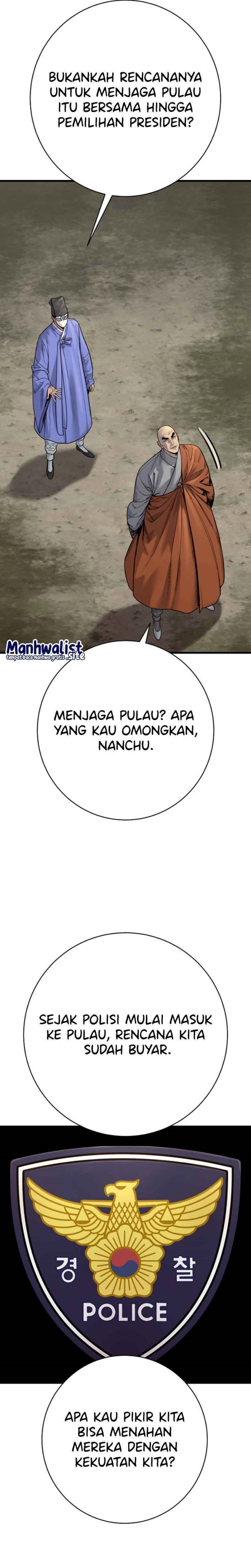 Return of the Bloodthirsty Police Chapter 118 Bahasa Indonesia