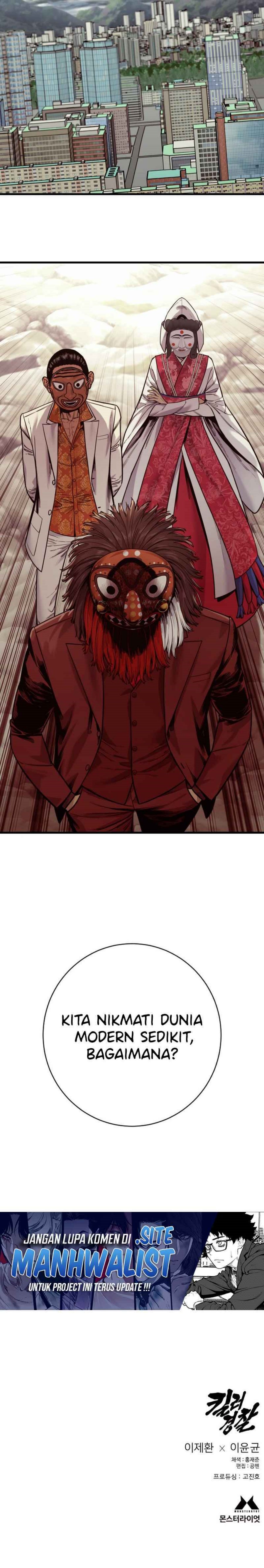 Return of the Bloodthirsty Police Chapter 118 Bahasa Indonesia