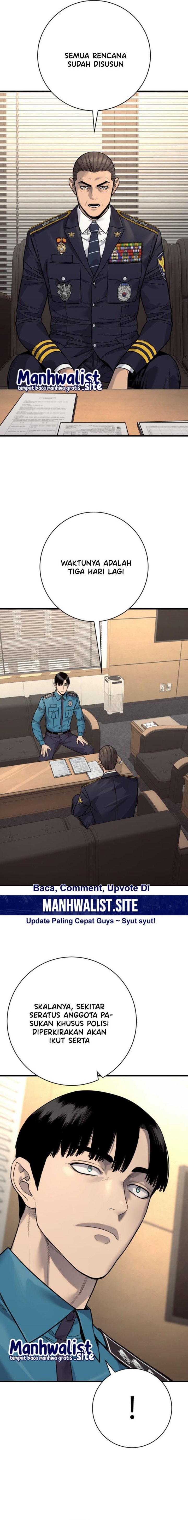 Return of the Bloodthirsty Police Chapter 119 Bahasa Indonesia