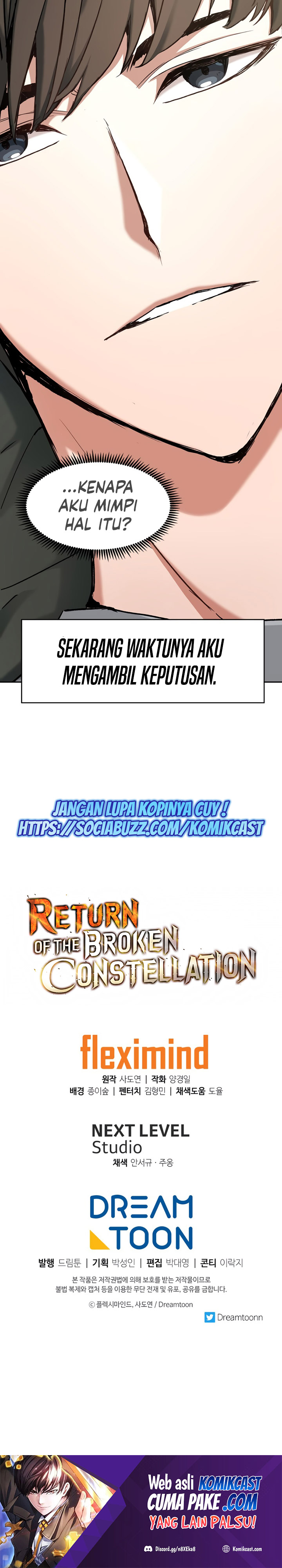 Return of the Broken Constellation Chapter 25 Bahasa Indonesia