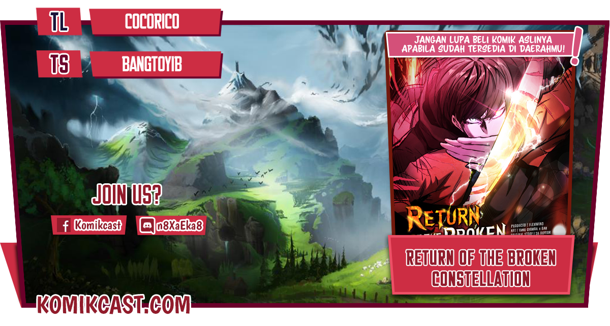 Return of the Broken Constellation Chapter 32 Bahasa Indonesia