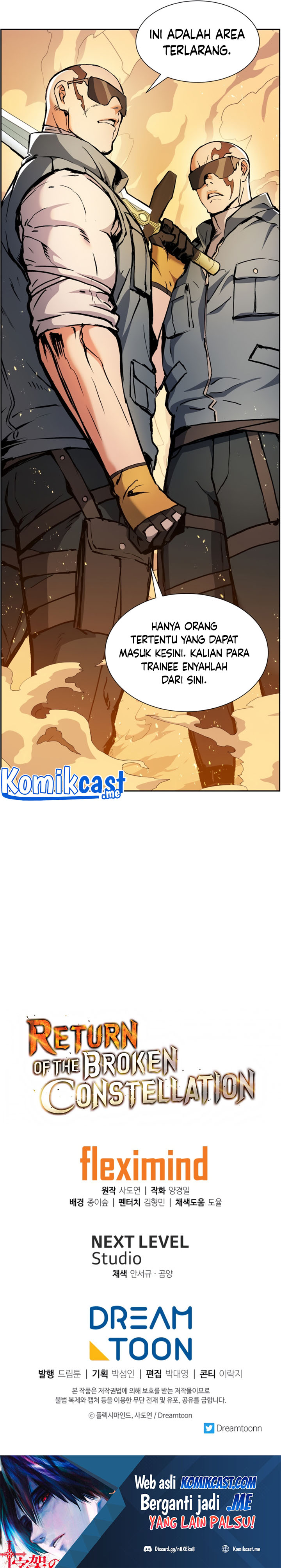 Return of the Broken Constellation Chapter 37 Bahasa Indonesia