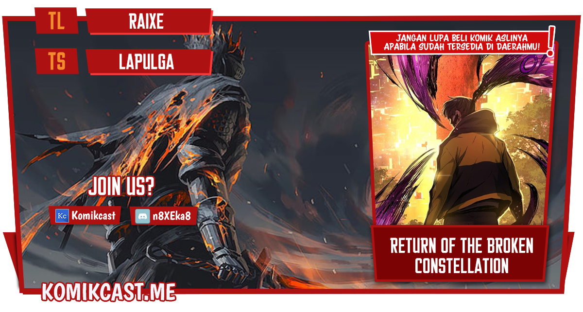 Return of the Broken Constellation Chapter 49 Bahasa Indonesia