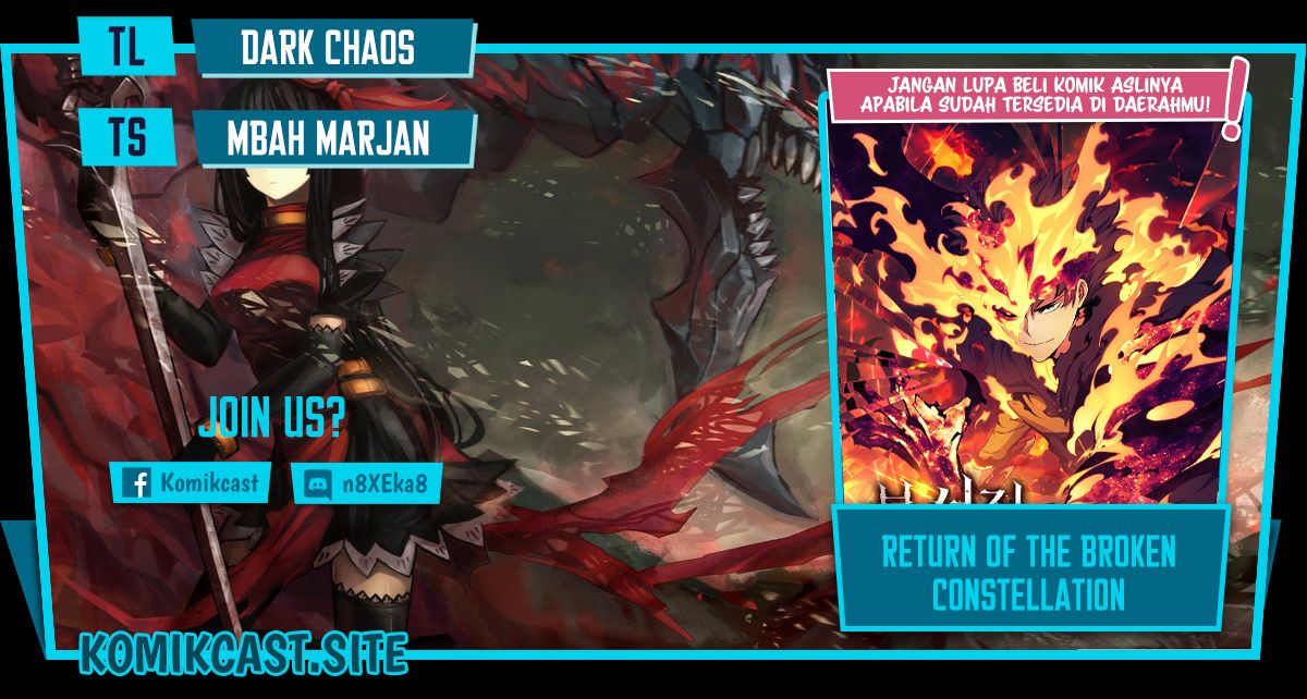 Return of the Broken Constellation Chapter 62 Bahasa Indonesia