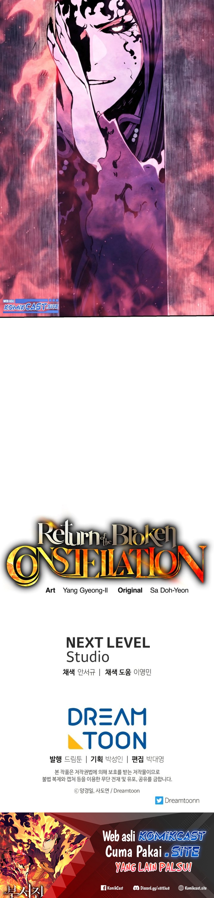 Return of the Broken Constellation chapter 69