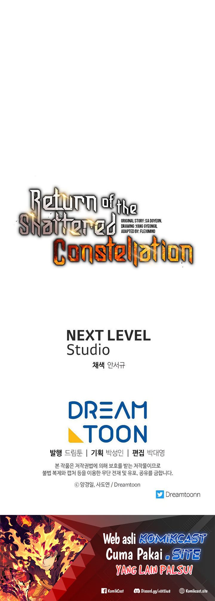 Return of the Broken Constellation chapter 70