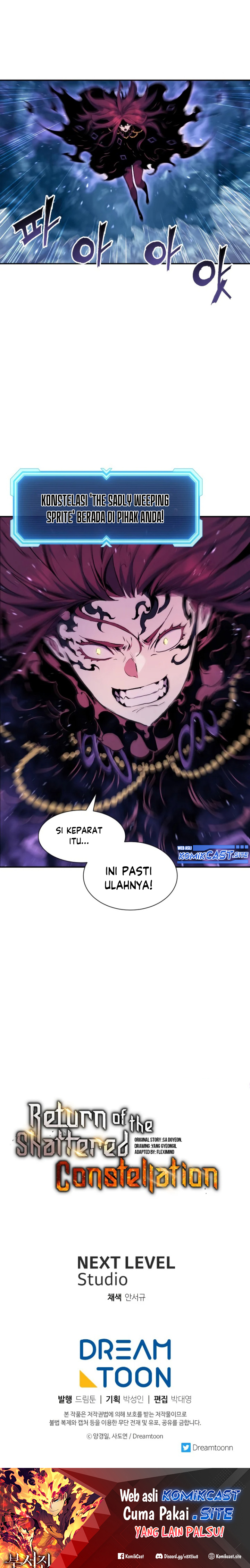 Return of the Broken Constellation chapter 71