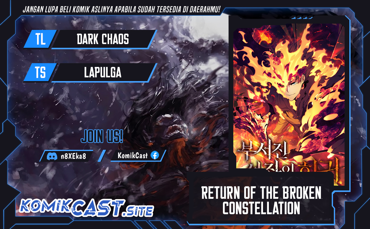 Return of the Broken Constellation Chapter 72 Bahasa Indonesia