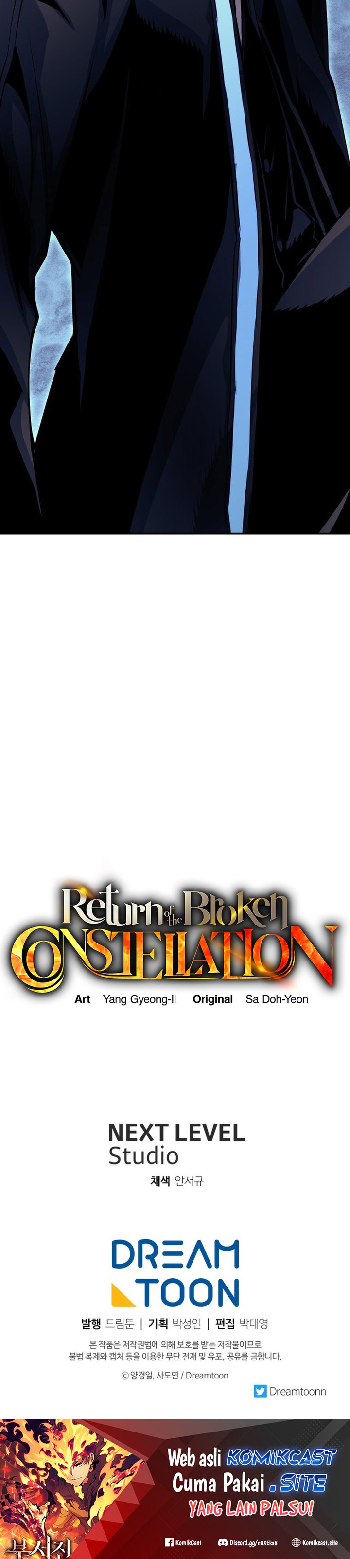 Return of the Broken Constellation Chapter 72 Bahasa Indonesia