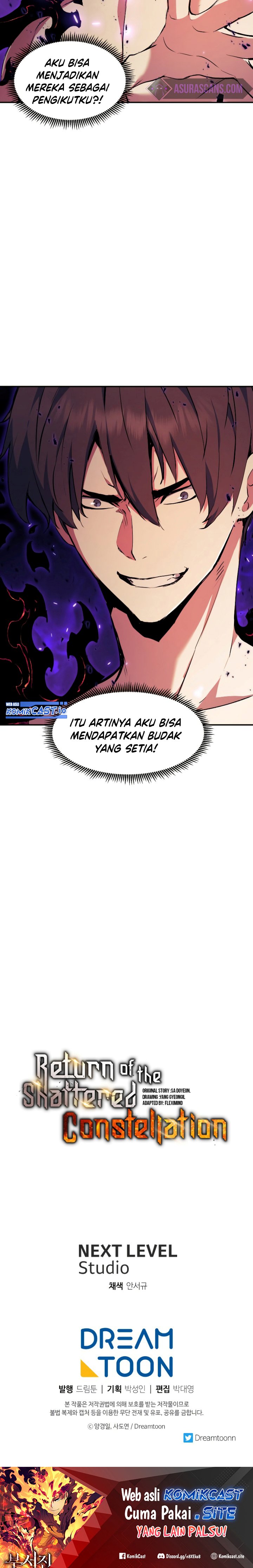 Return of the Broken Constellation Chapter 74 Bahasa Indonesia
