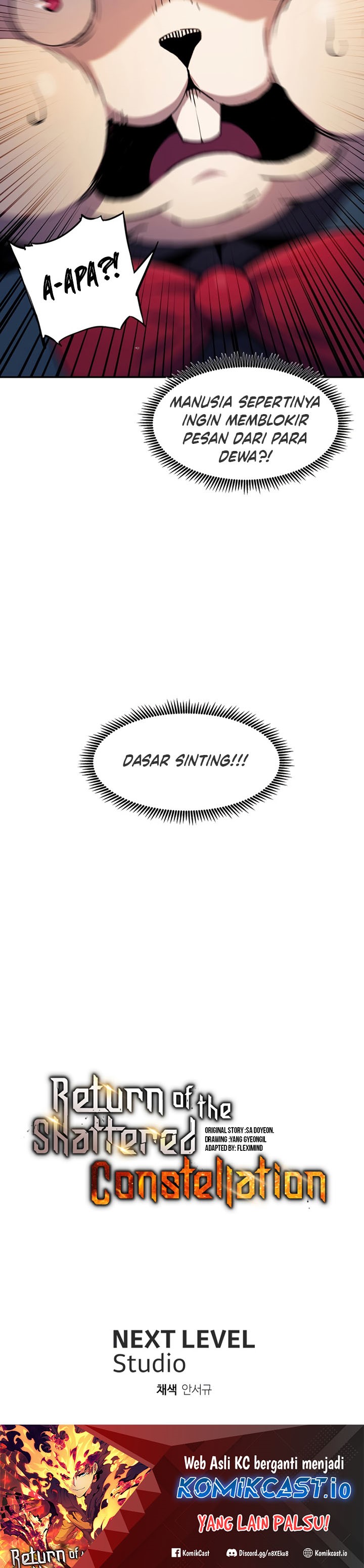 Return of the Broken Constellation Chapter 75 Bahasa Indonesia