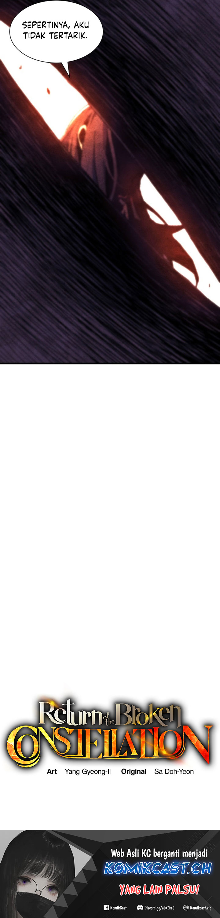 Return of the Broken Constellation Chapter 89 Bahasa Indonesia