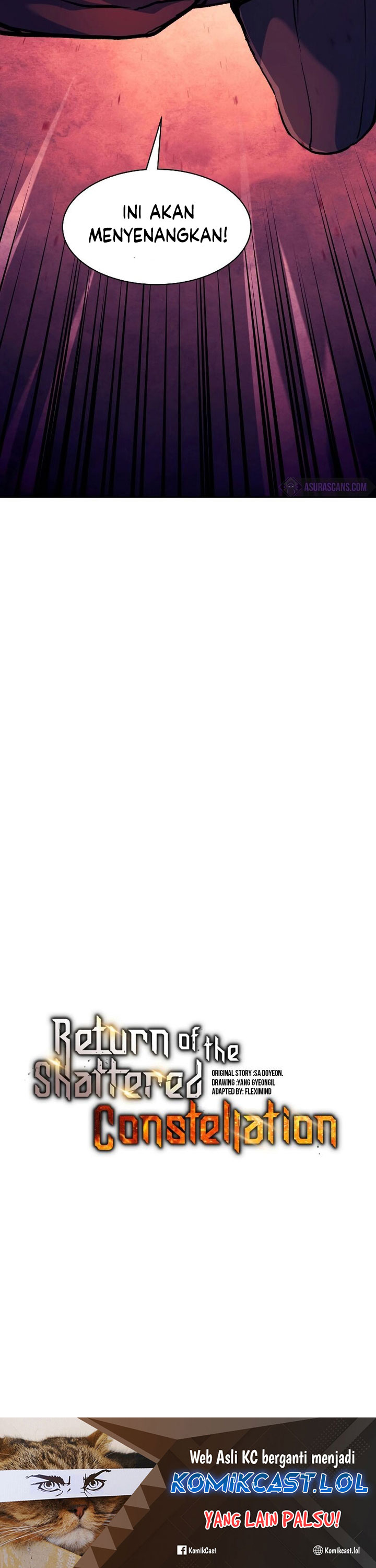 Return of the Broken Constellation Chapter 105 Bahasa Indonesia