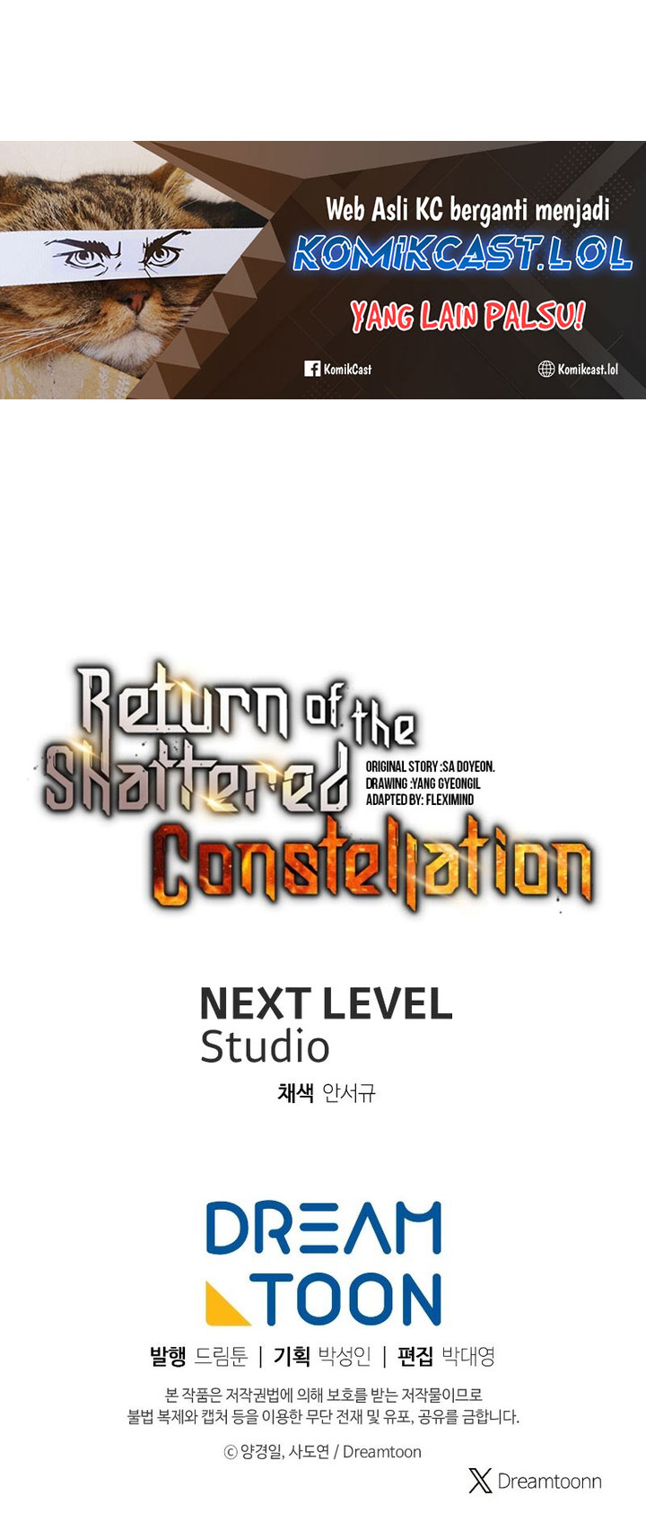 Return of the Broken Constellation Chapter 107 Bahasa Indonesia
