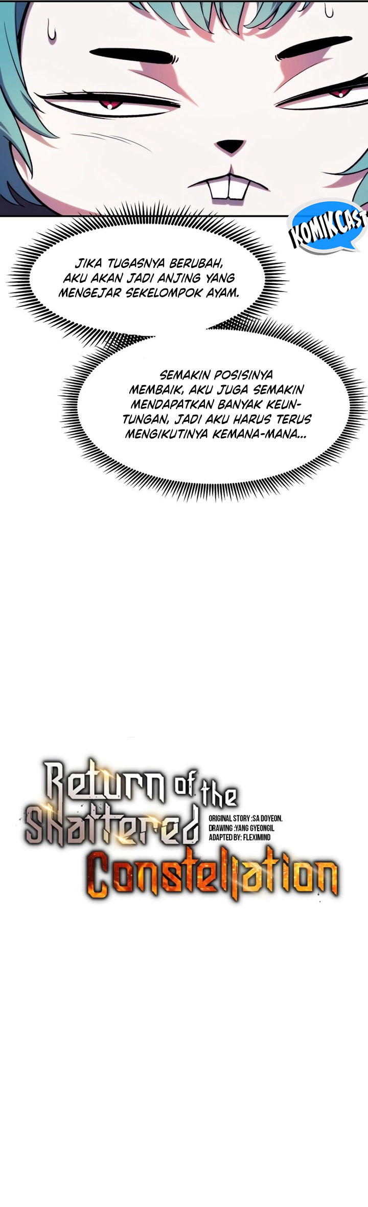 Return of the Broken Constellation Chapter 116 Bahasa Indonesia