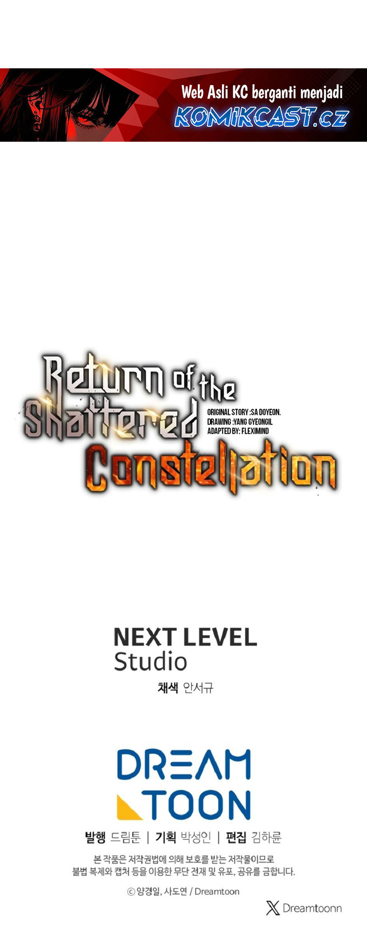 Return of the Broken Constellation Chapter 118 Bahasa Indonesia