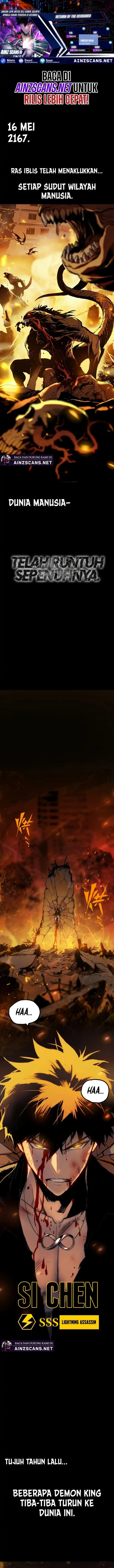 Return of the Devourer Chapter 01 Bahasa Indonesia