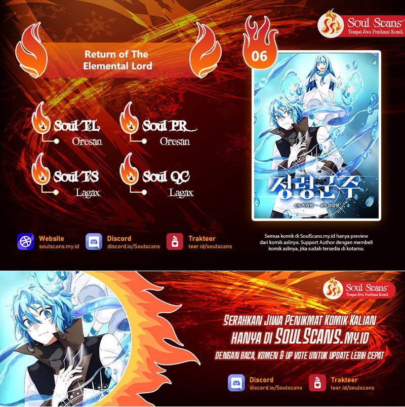 Return of the Elemental Lord chapter 6