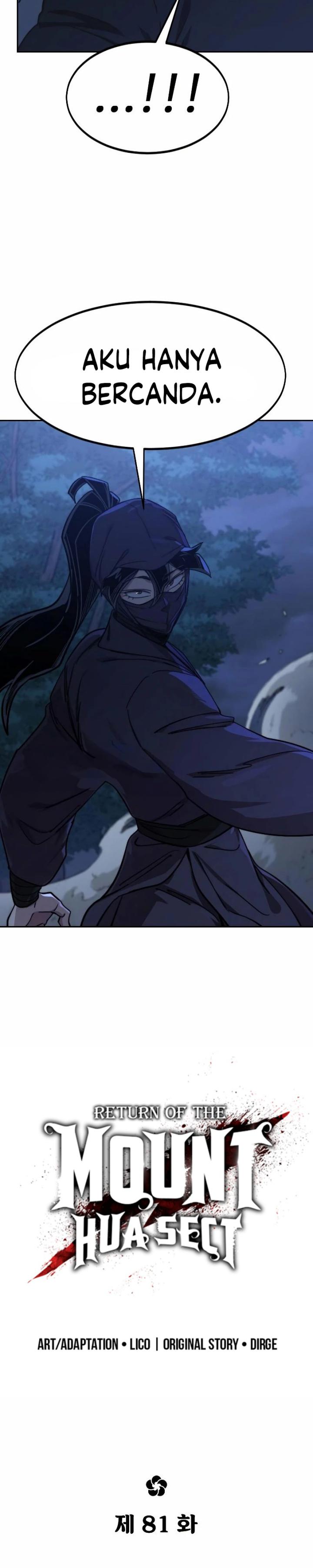 Return of the Flowery Mountain Sect chapter 81