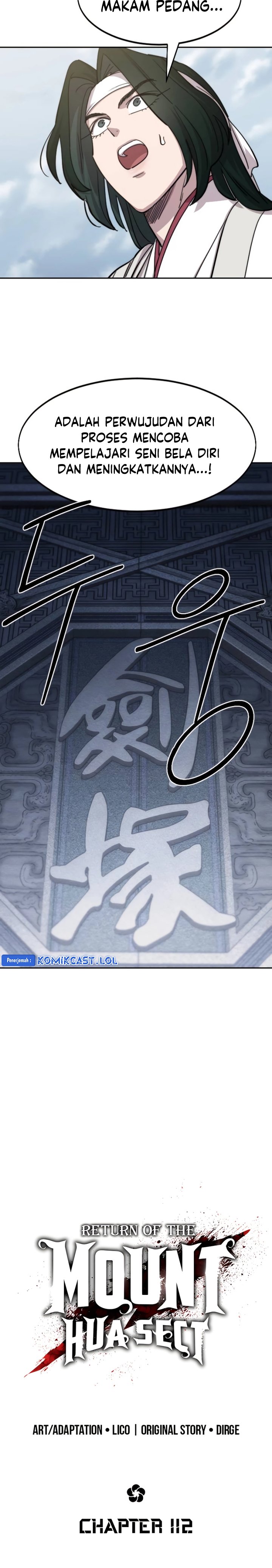 Return of the Flowery Mountain Sect chapter 112