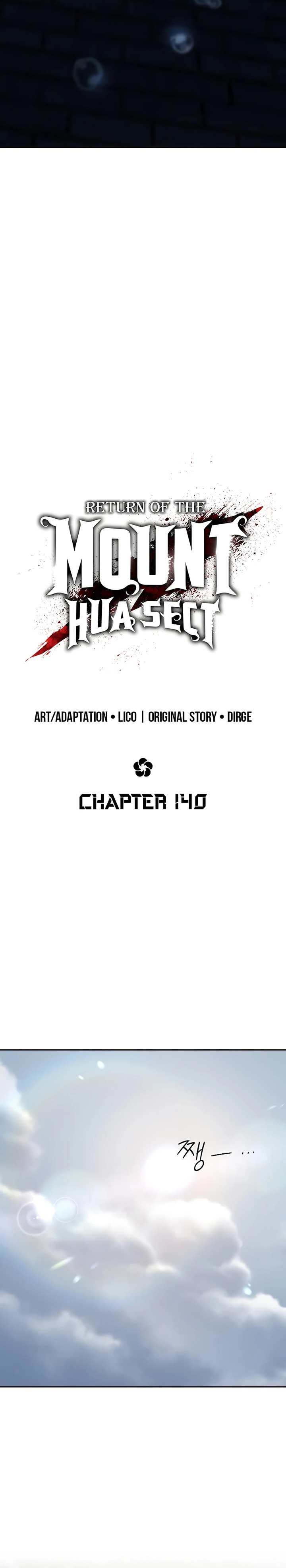 Return of the Flowery Mountain Sect chapter 141