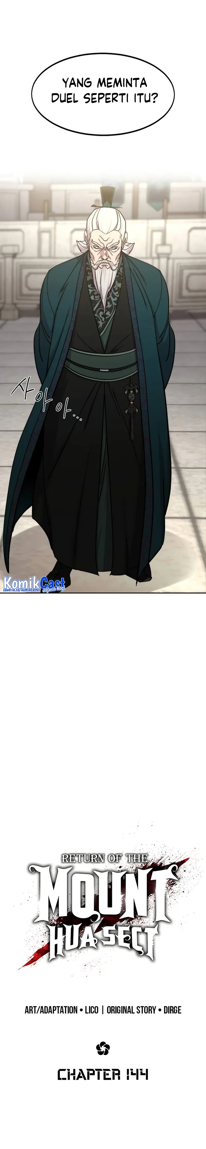 Return of the Flowery Mountain Sect chapter 144