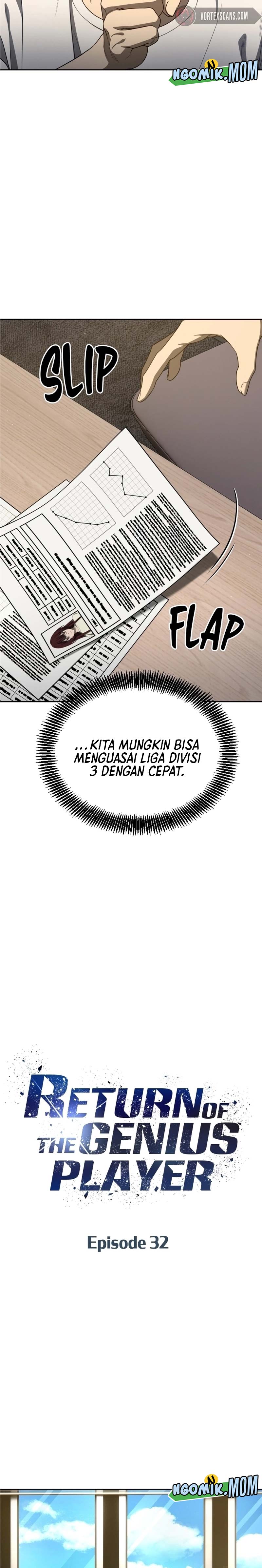 Return of the Genius Player Chapter 32 Bahasa Indonesia