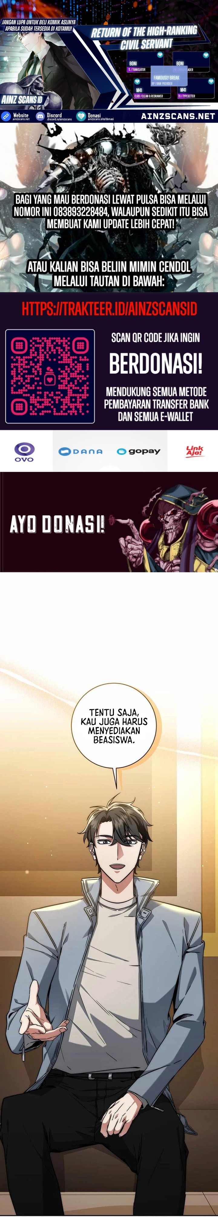 Return of the High-Ranking Civil Servant chapter 9
