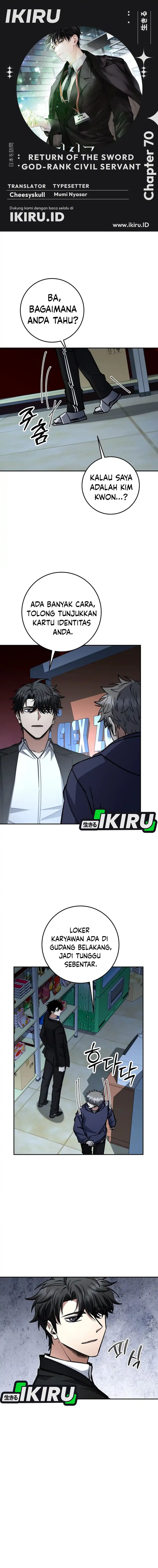 Return of the High-Ranking Civil Servant Chapter 70 Bahasa Indonesia