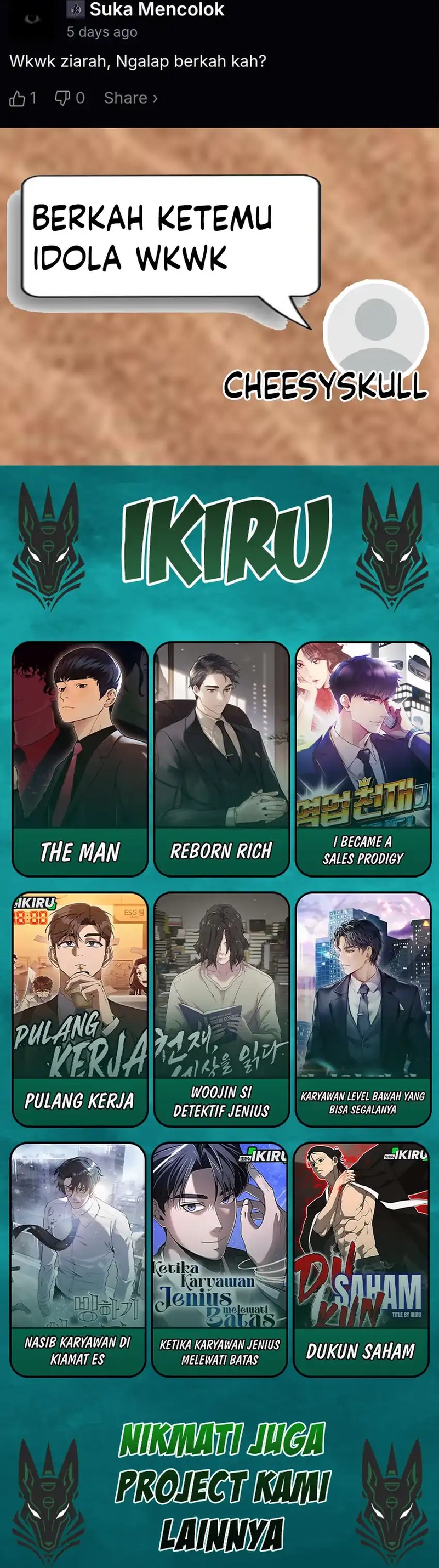 Return of the High-Ranking Civil Servant Chapter 70 Bahasa Indonesia