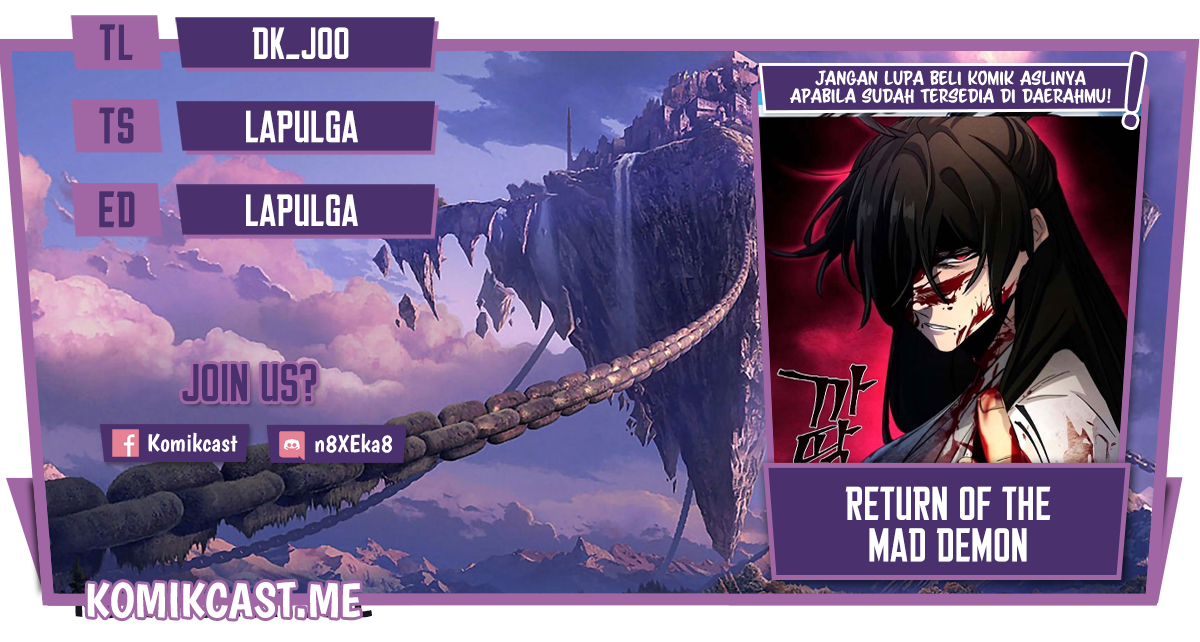 Return of the Mad Demon Chapter 56 Bahasa Indonesia