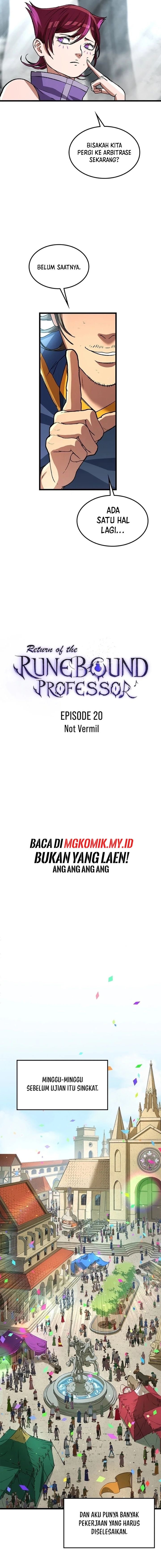 Return of the Runebound Professor chapter 20