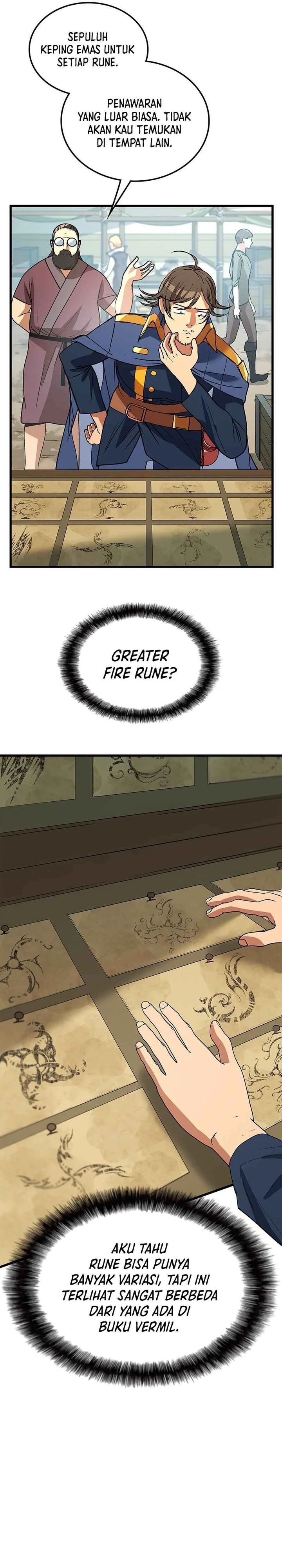 Return of the Runebound Professor Chapter 44 Bahasa Indonesia