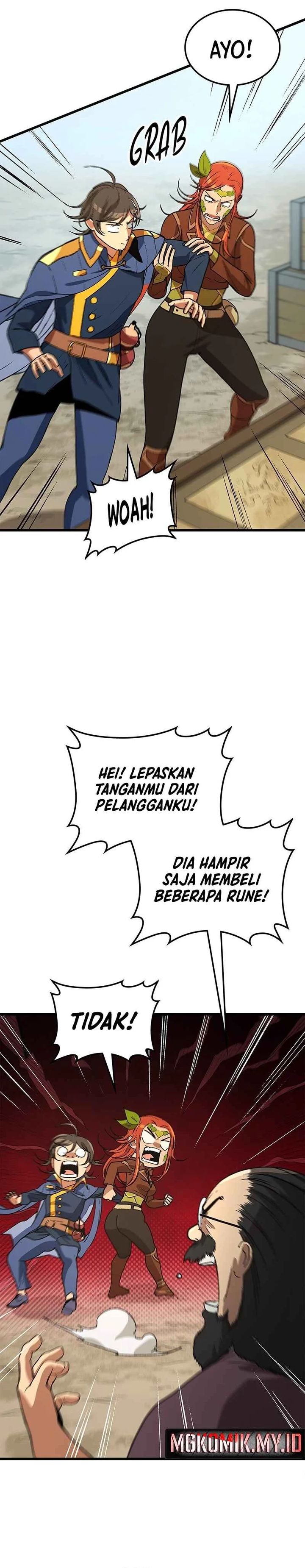 Return of the Runebound Professor Chapter 44 Bahasa Indonesia