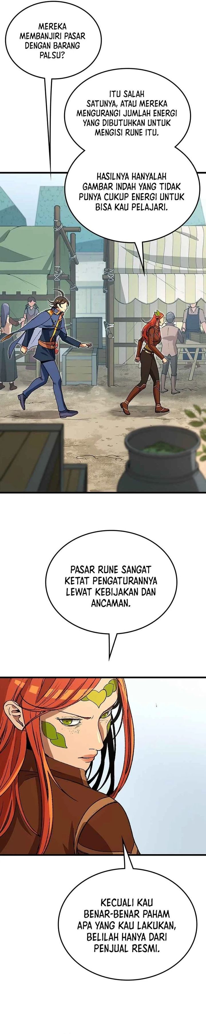 Return of the Runebound Professor Chapter 44 Bahasa Indonesia