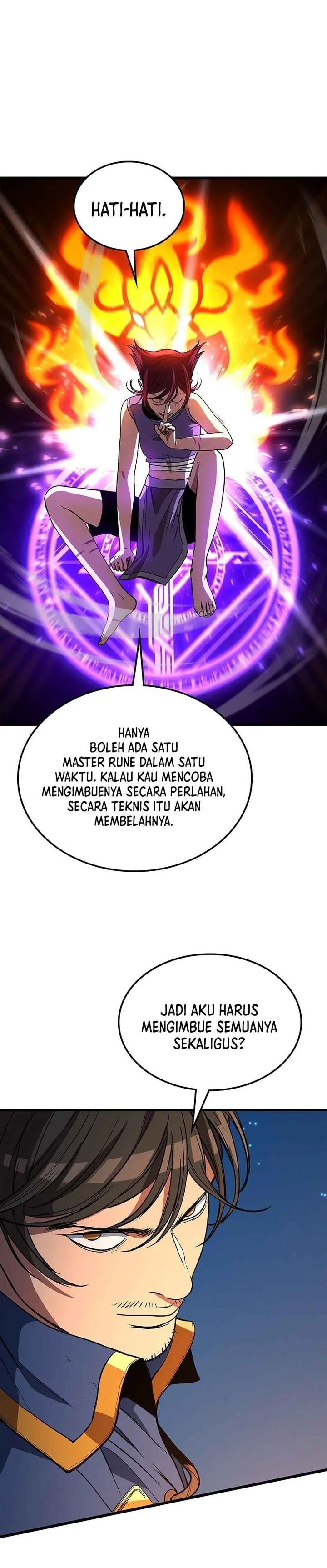 Return of the Runebound Professor Chapter 44 Bahasa Indonesia