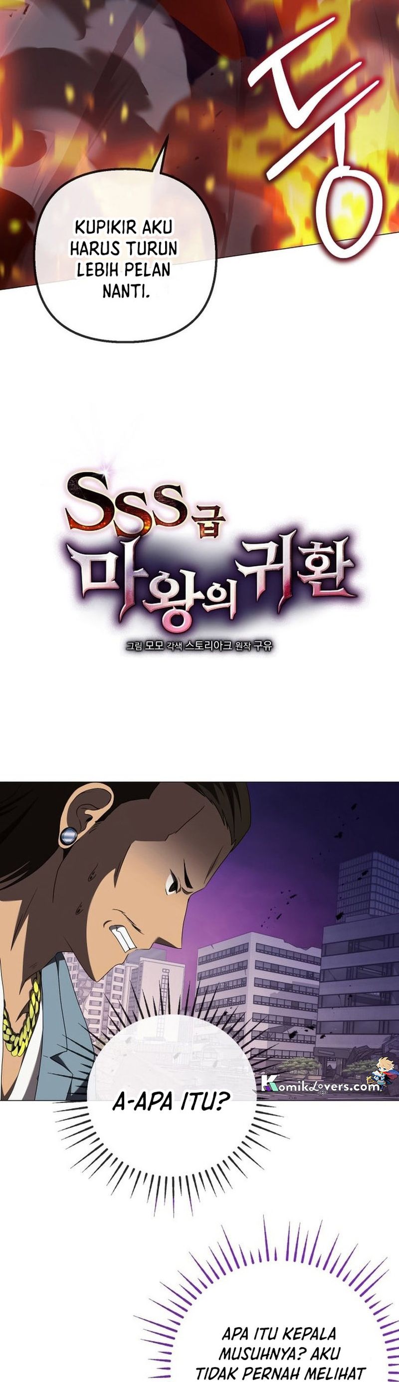 Return of the SSS-Class Demon Lord Chapter 11 Bahasa Indonesia