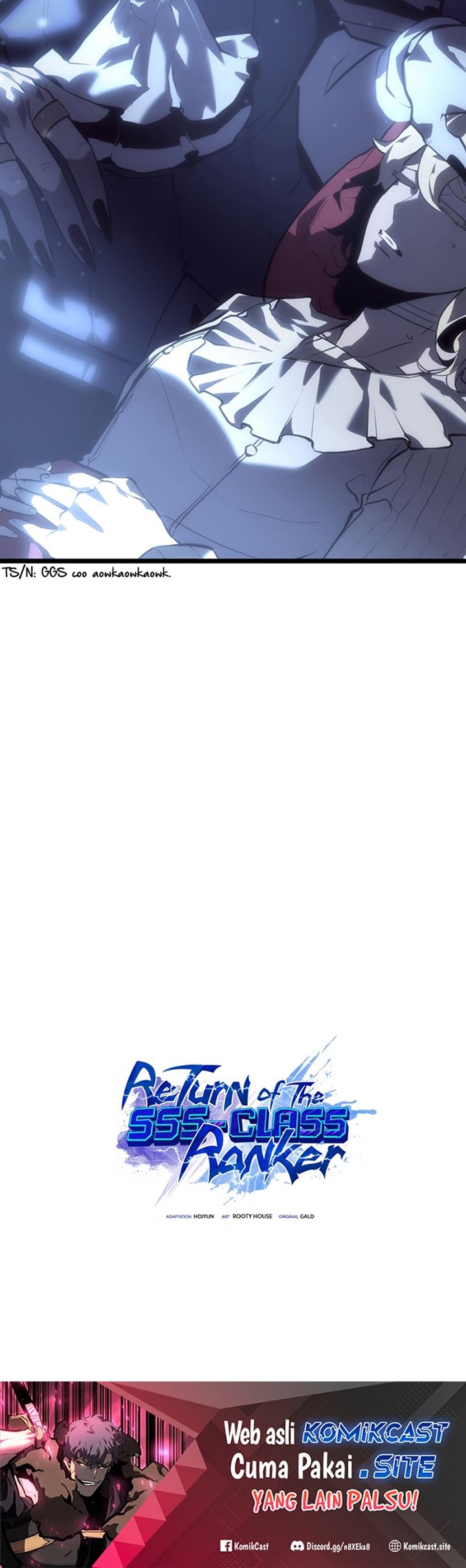 Return of the SSS-Class Ranker Chapter 55 Bahasa Indonesia