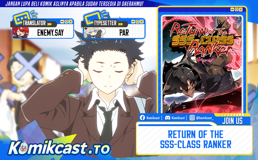 Return of the SSS-Class Ranker Chapter 167 Bahasa Indonesia