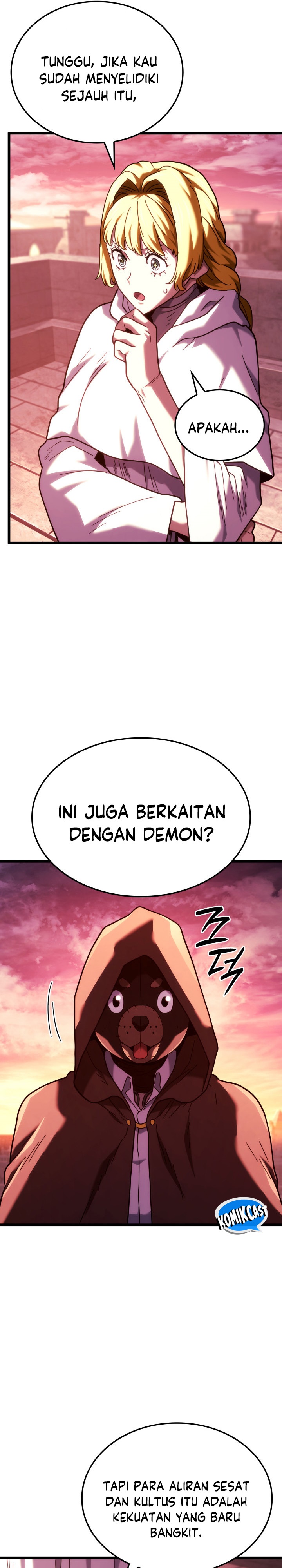Revenge of the Iron-Blooded Sword Hound Chapter 130 Bahasa Indonesia