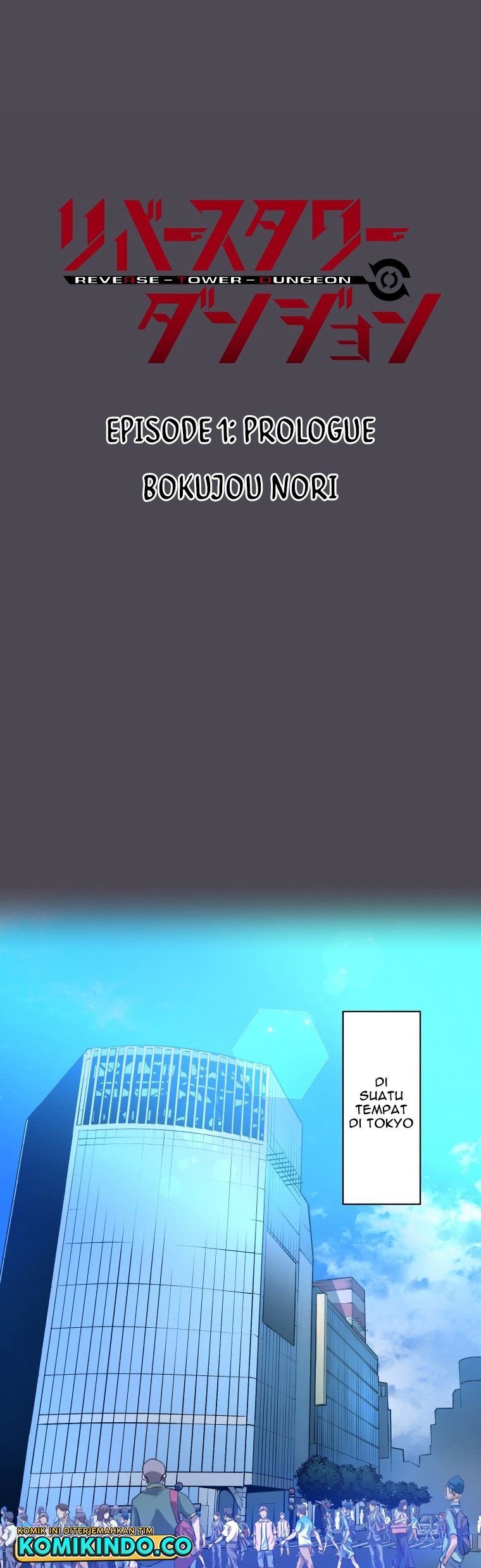 Reverse Tower Dungeon Chapter 01 Bahasa Indonesia
