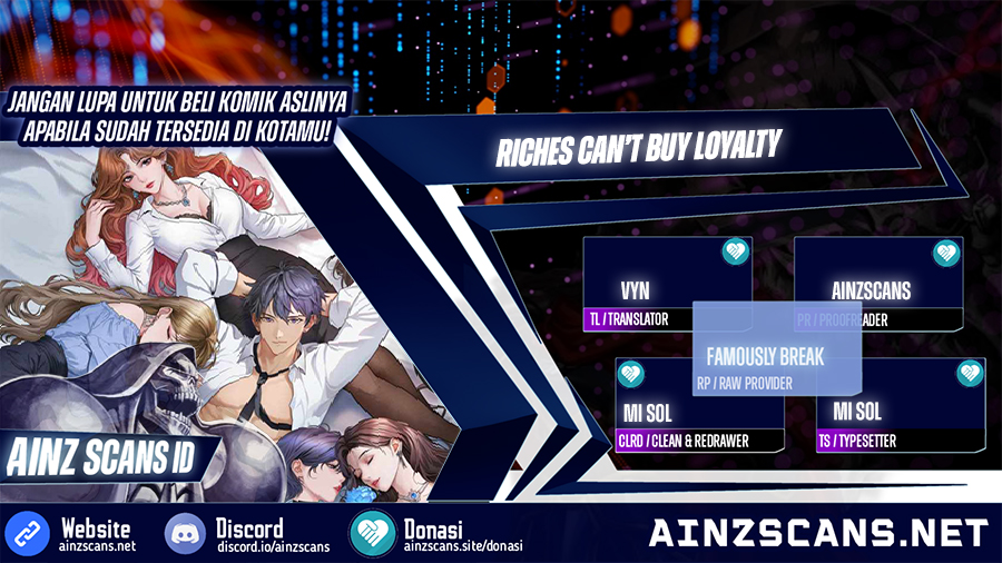 Riches Can’t Buy Loyalty Chapter 51 Bahasa Indonesia