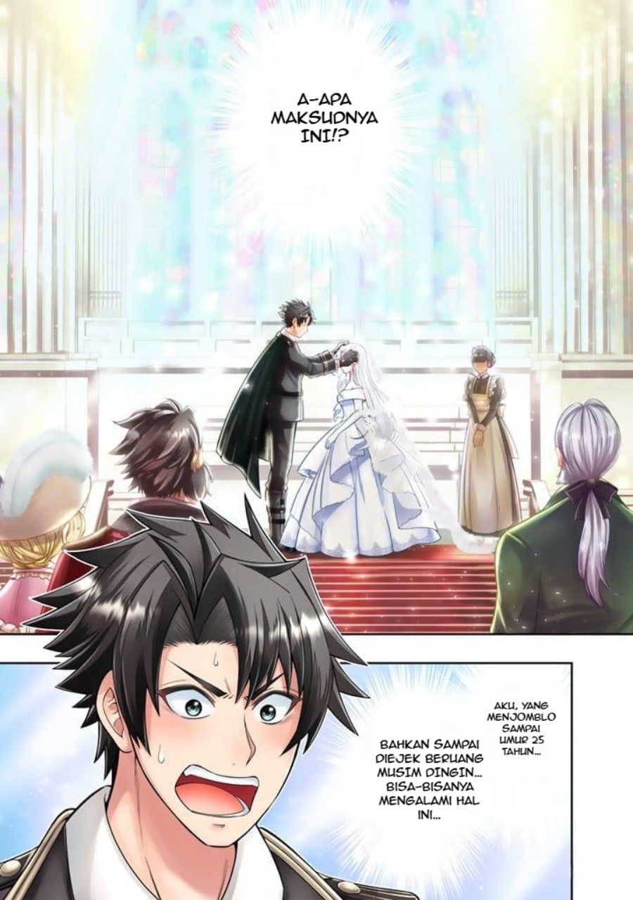 Rinkoku kara Kita Yome ga Kawaisugite Doushiyou Chapter 01 Bahasa Indonesia