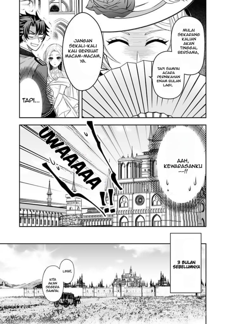 Rinkoku kara Kita Yome ga Kawaisugite Doushiyou Chapter 01 Bahasa Indonesia