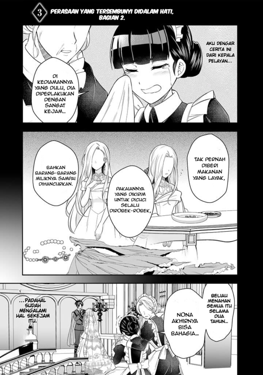 Rinkoku kara Kita Yome ga Kawaisugite Doushiyou Chapter 03.2 Bahasa Indonesia