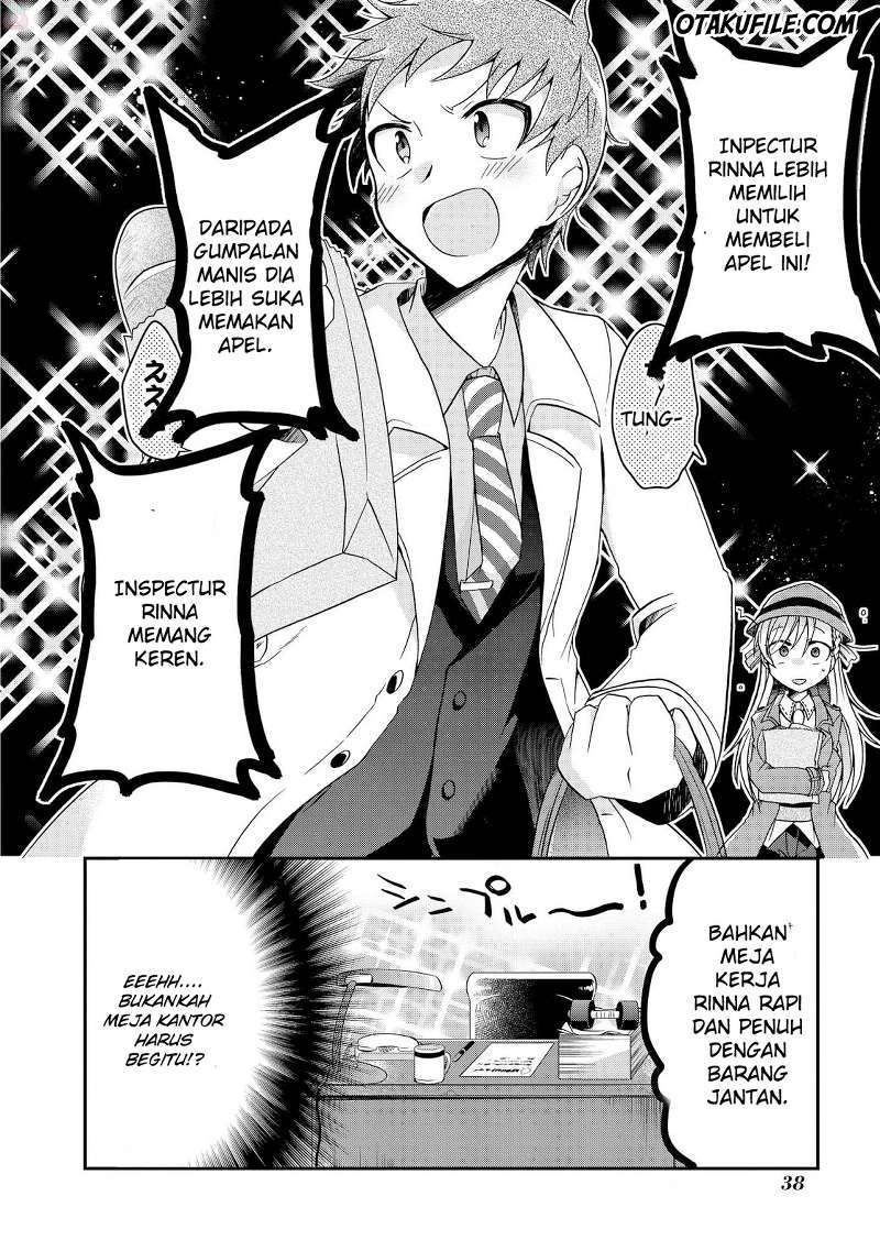 Rinna Keibu wa Iki ga dekinai Chapter 02 Bahasa Indonesia