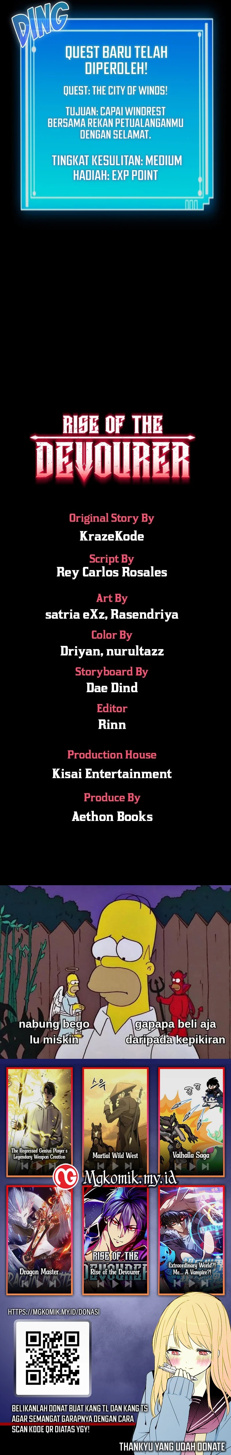 Rise of the Devourer Chapter 22 Bahasa Indonesia